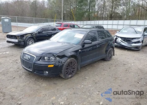 2007 Audi A3 2.0T z USA, uszkodzony, nr VIN WAUNF78P67A107456
